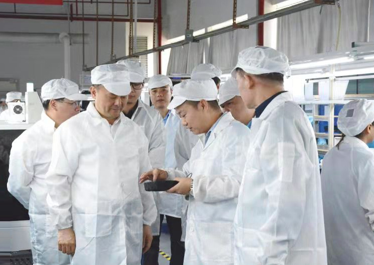 六盘水市委书记陈敏率队到IM体育调查